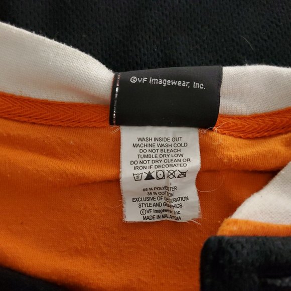 XL - Lg HD Polo Embroidered V Neck No Collar Shirt - Picture 11 of 11